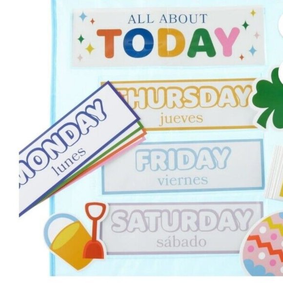 Pen + Gear My Day Pocket Chart For Home, School, Homeschoolers..Brand new. - Picture 3 of 10